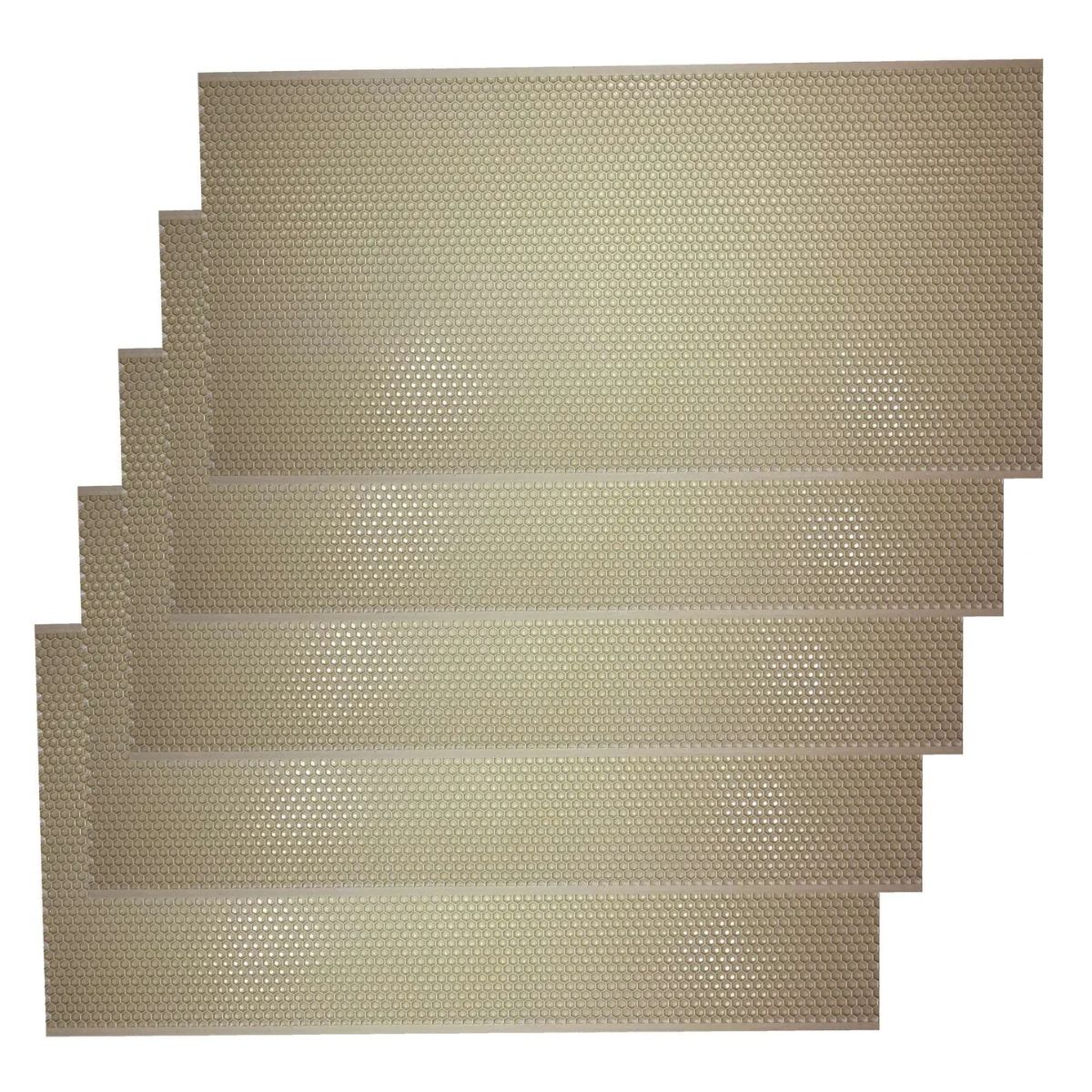 Harvest Lane Honey Medium Plastic Beeswax Coated Foundation 5 pk