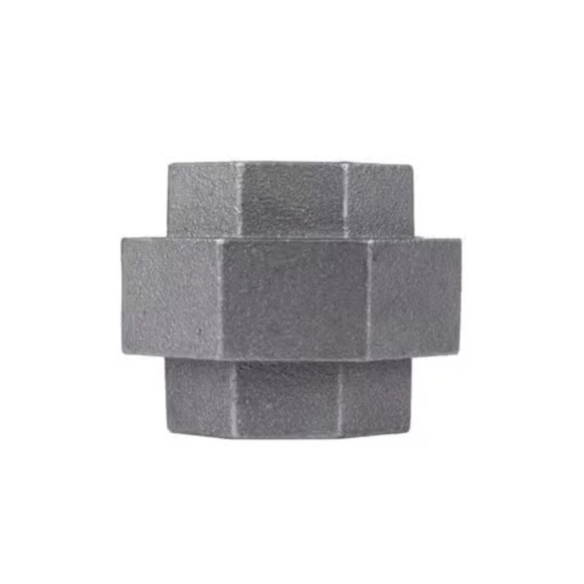 STZ Industries 2 in. FIP each x 2 in. D FIP Black Malleable Iron Union