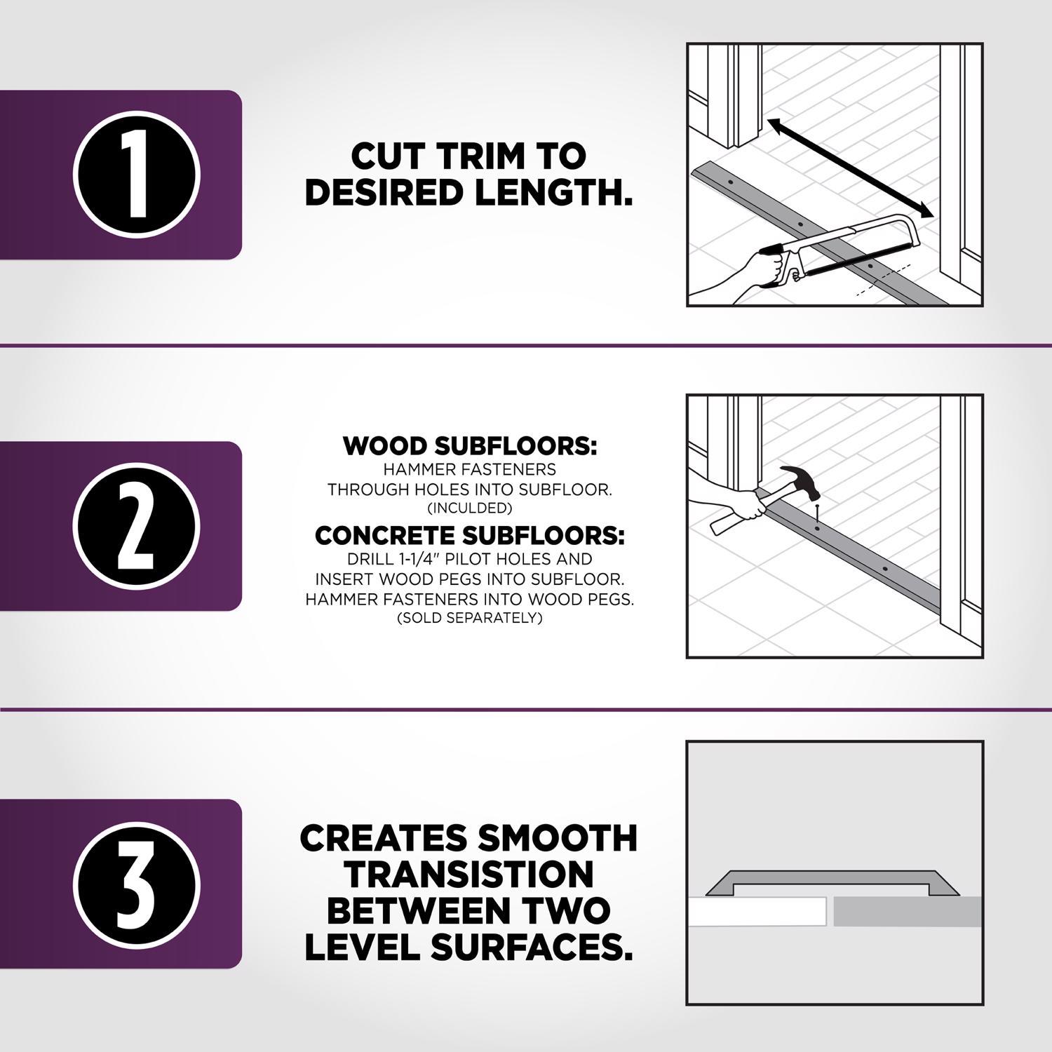 M-D Building Products 0.1 in. H X 1.25 in. W X 72 in. L Prefinished Silver Aluminum Seam Binder