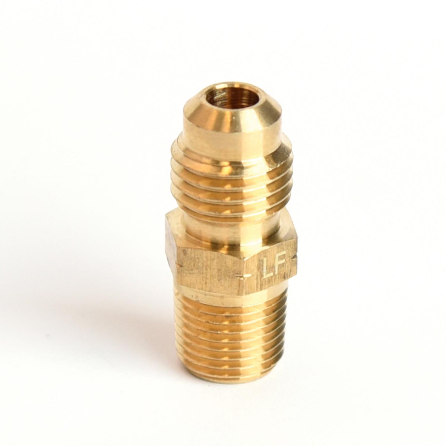 ATC 1/4 in. Flare 1/8 in. D Male Brass Adapter