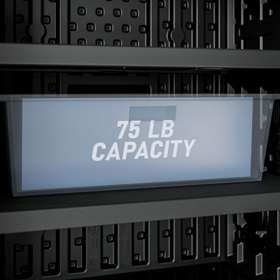 Suncast Shelving Storage Cabinet Black