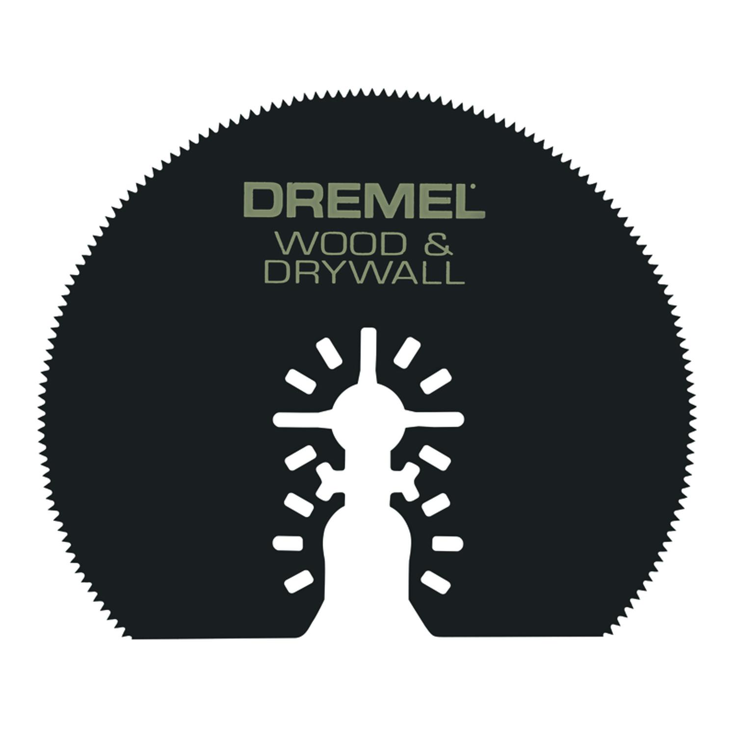Dremel 3 in. Carbon Steel Universal Wood and Drywall Saw Blade 1 pc