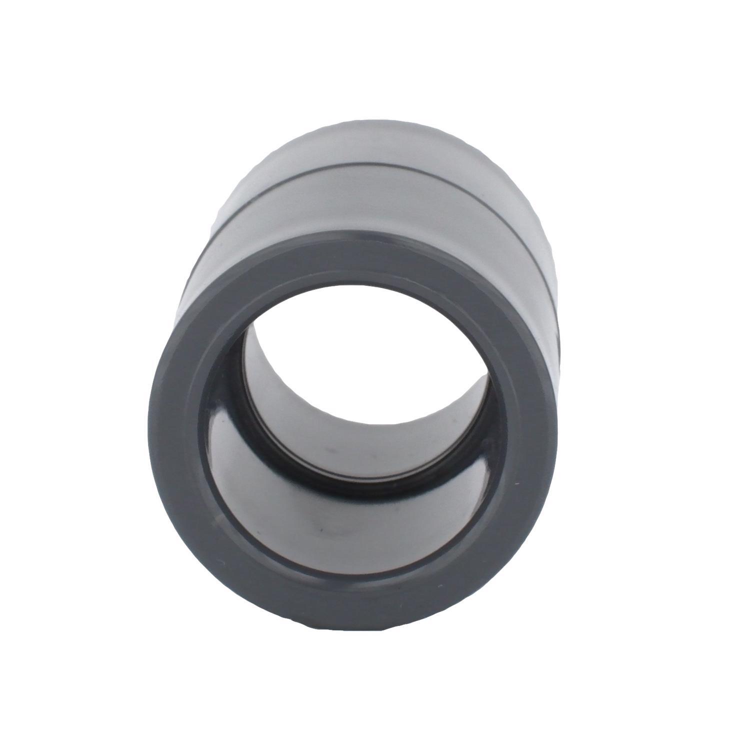 Charlotte Pipe Schedule 80 1/2 in. Slip X 1/2 in. D Slip PVC Coupling 1 pk
