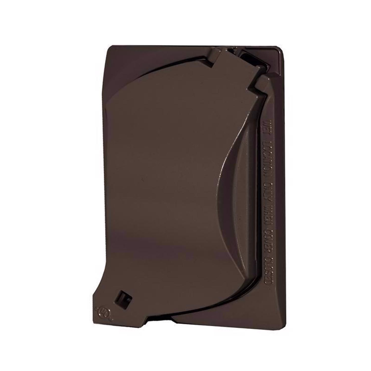 Sigma Engineered Solutions Rectangle Metal 1 gang 4.57 in. H X 2.81 in. W Universal Cover