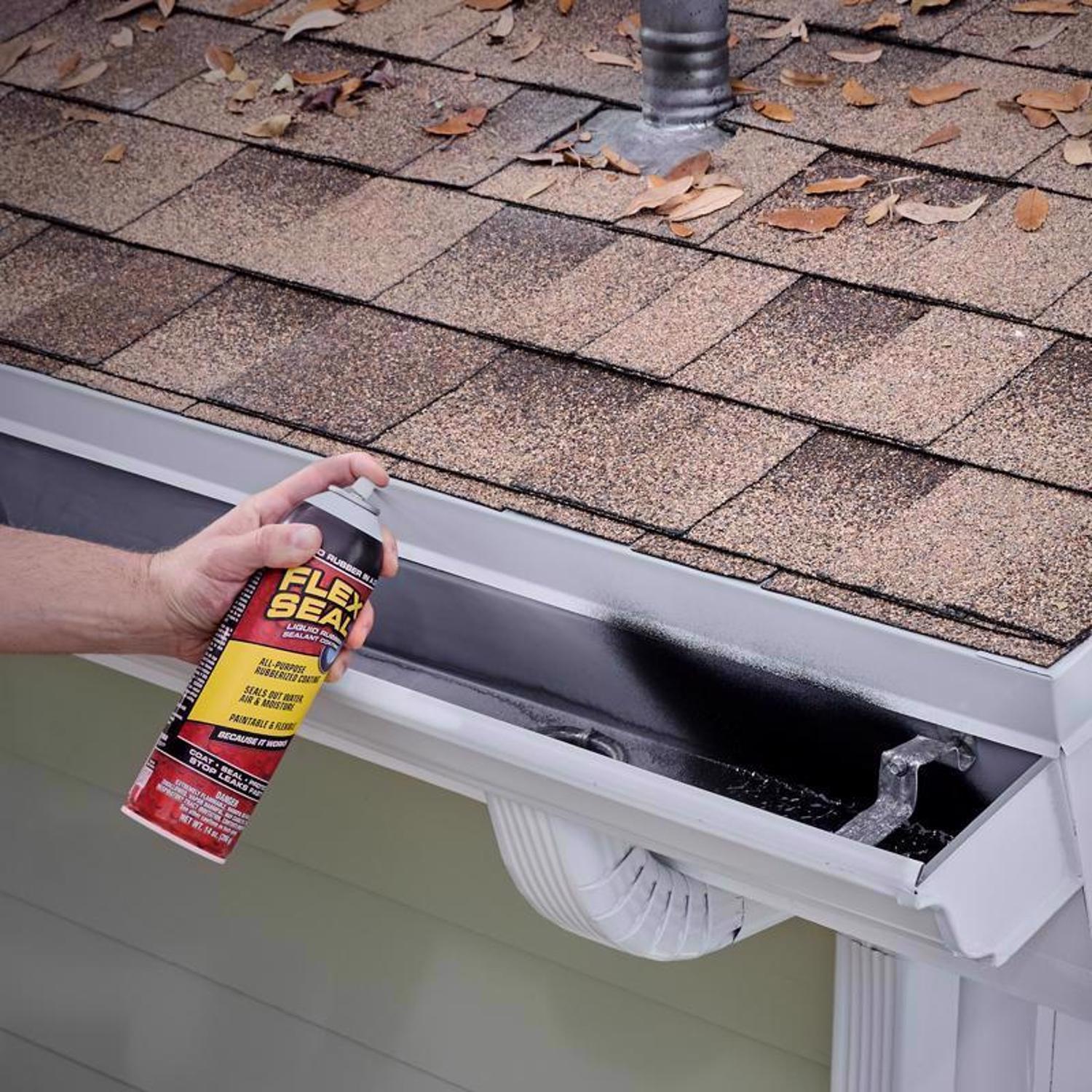 Flex Seal Family of Products Flex Seal Black Rubber Spray Sealant 14 oz