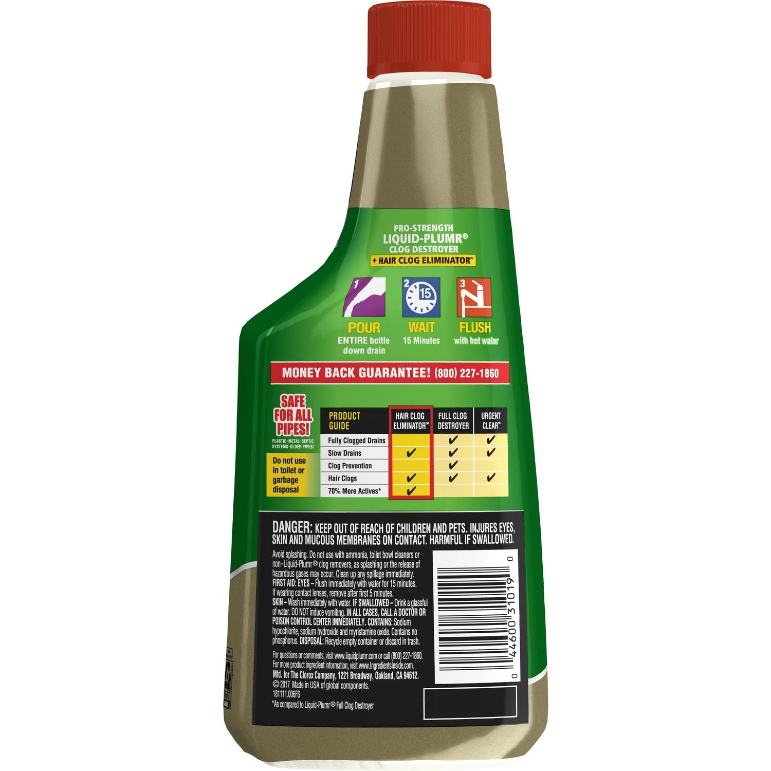 Liquid-Plumr Gel Clog Remover 16 oz