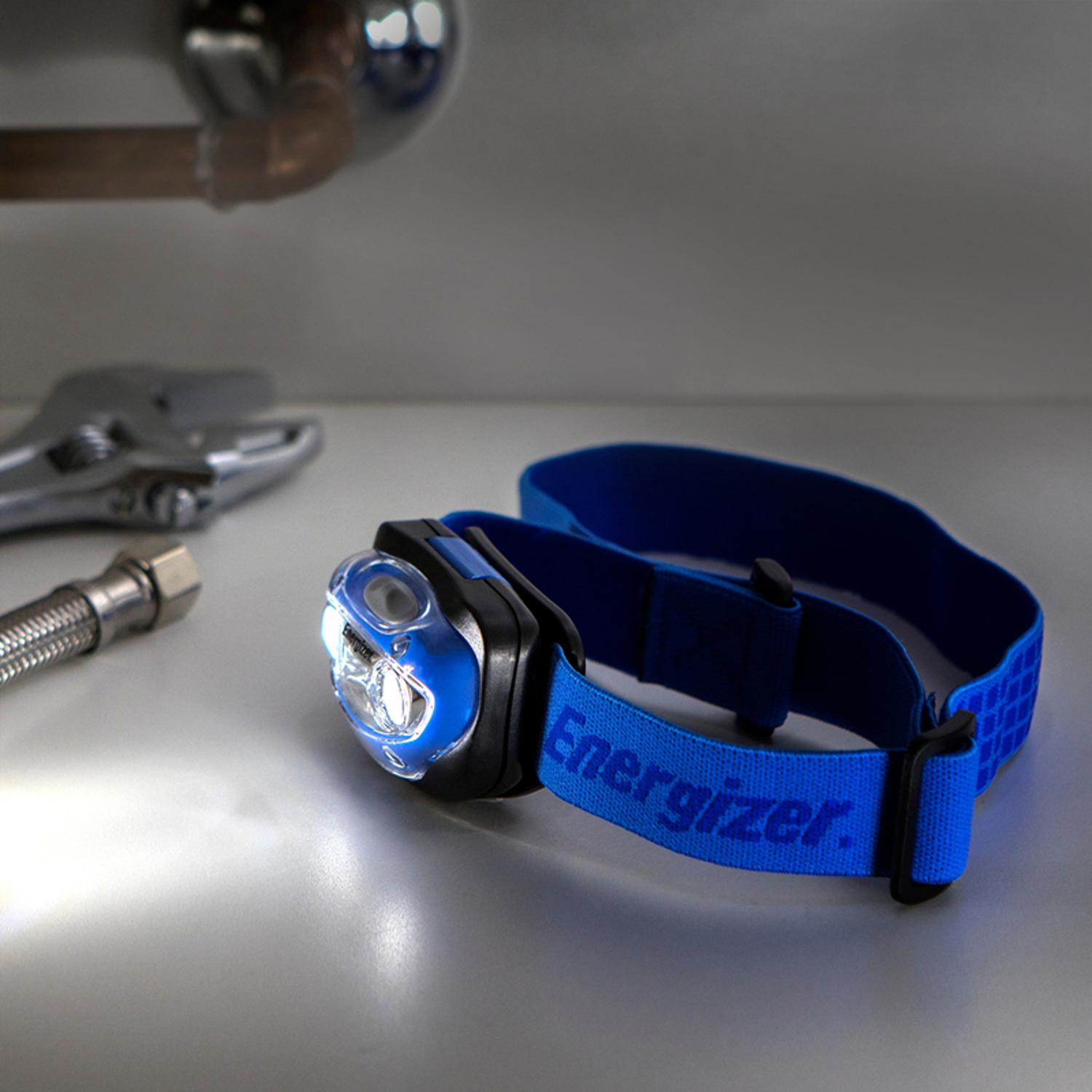 Energizer Vision 200 lm Blue LED Headlight AAA Battery