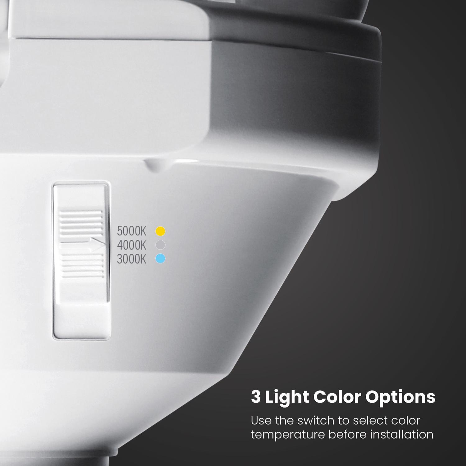 Feit Wide Surface E26 (Medium) LED Garage Bulb Bright White 300 Watt Equivalence 1 pk