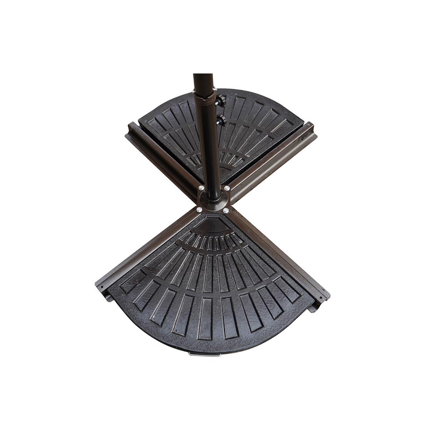 Bond Black Envirostone Umbrella Base