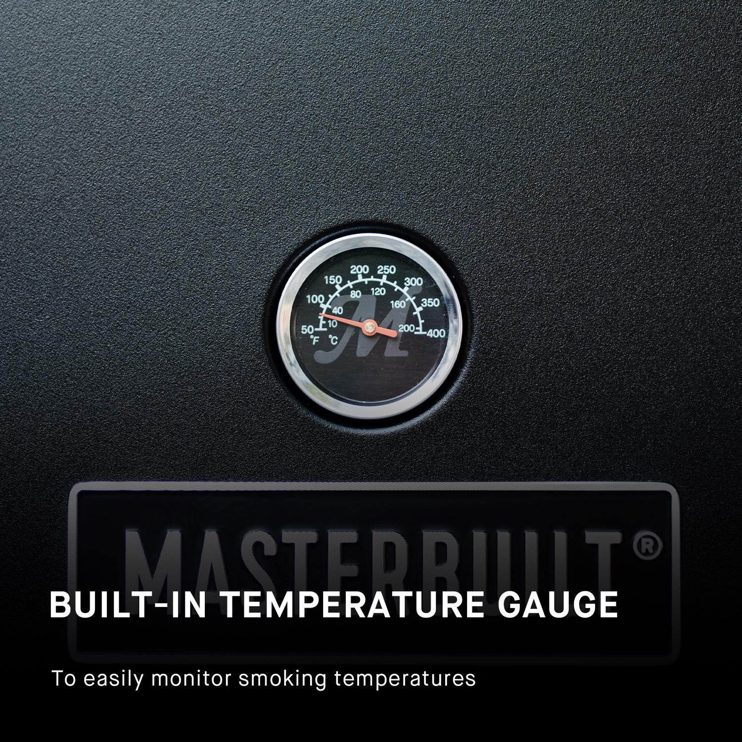 Masterbuilt Analog Wood Chips Vertical Smoker Black