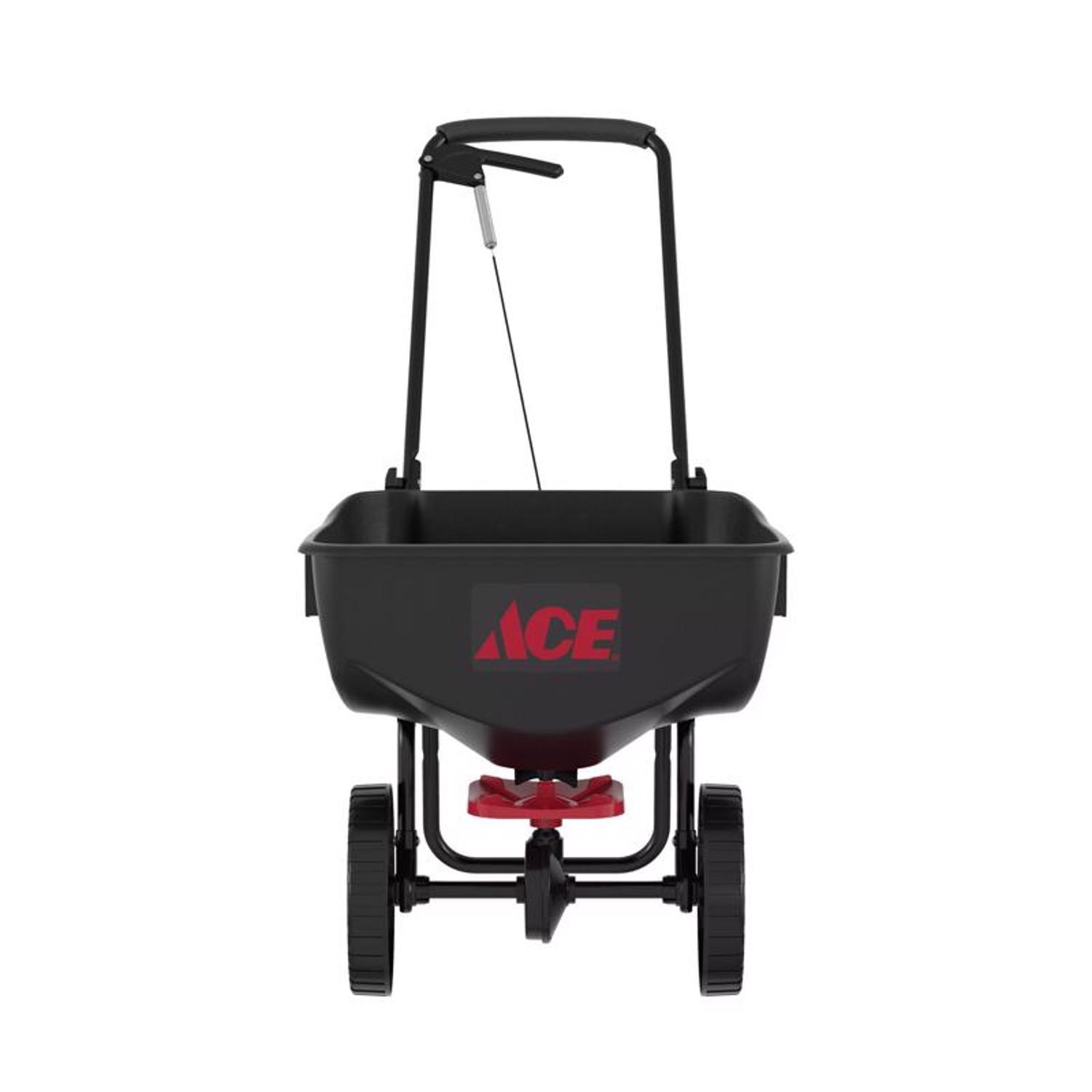 Ace Broadcast Push Spreader For Fertilizer/Ice Melt/Seed 10000 sq. ft.