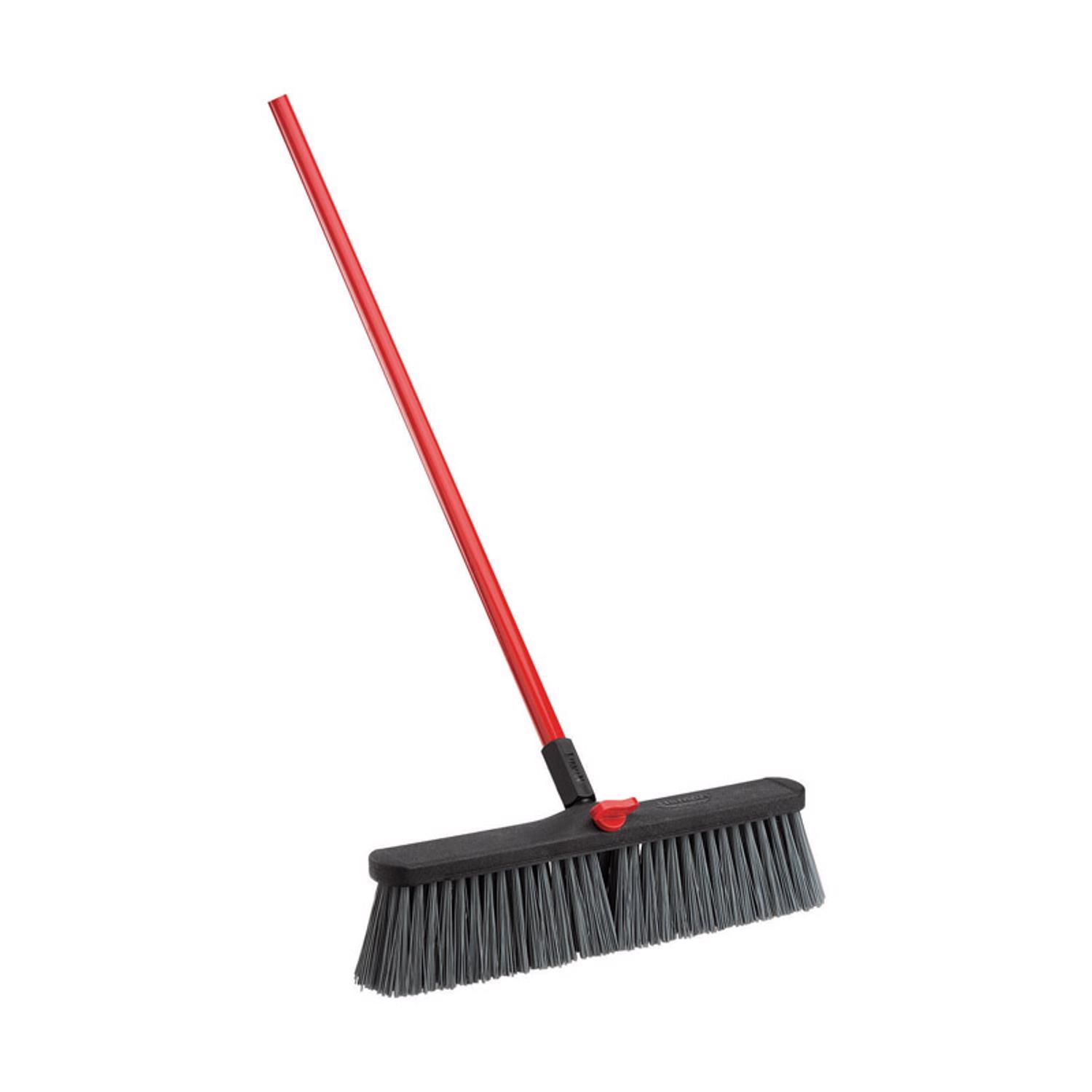 Libman Polyethylene Terephthalate 18 in. Rough Surface Push Broom