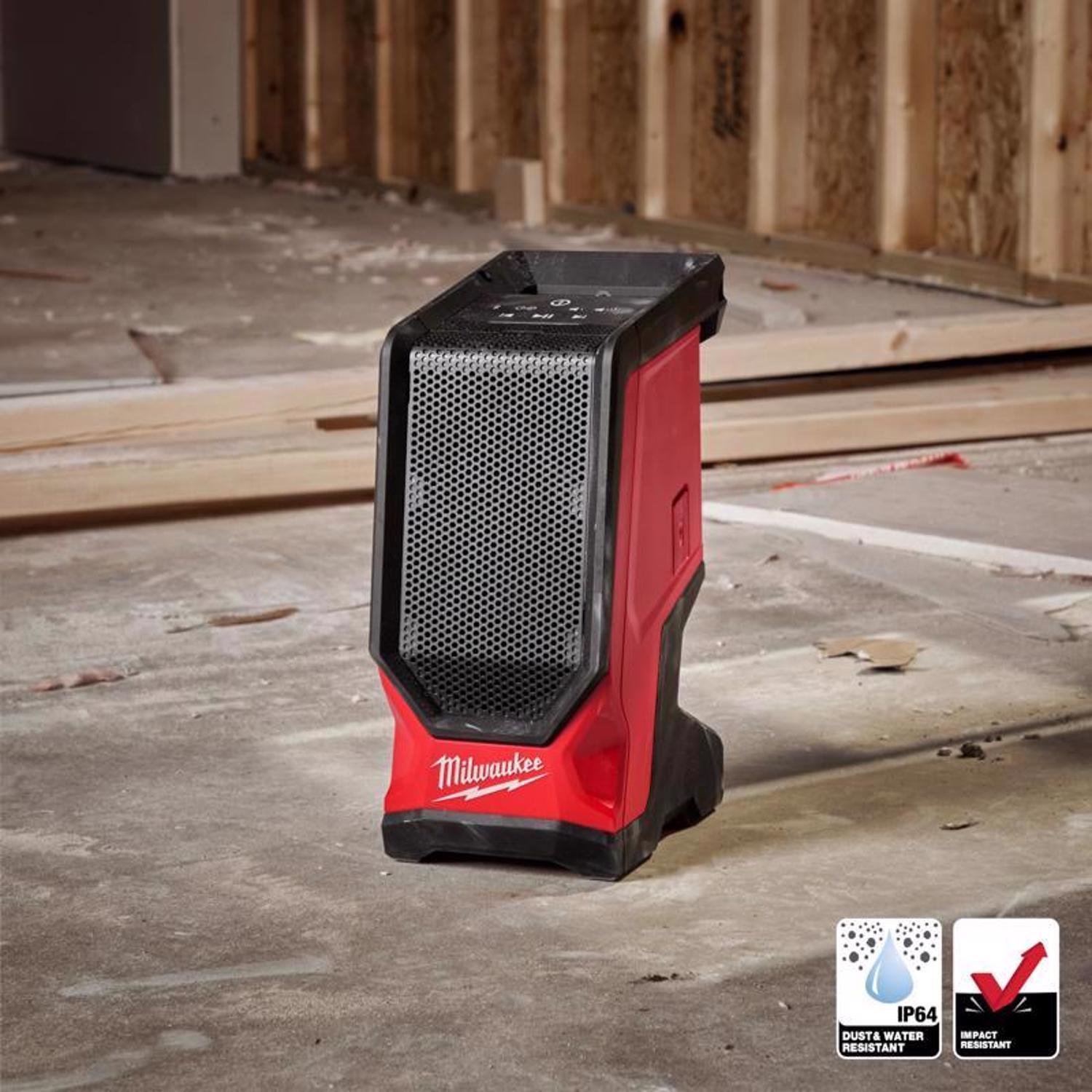 Milwaukee M18 Wireless Bluetooth Jobsite Speaker