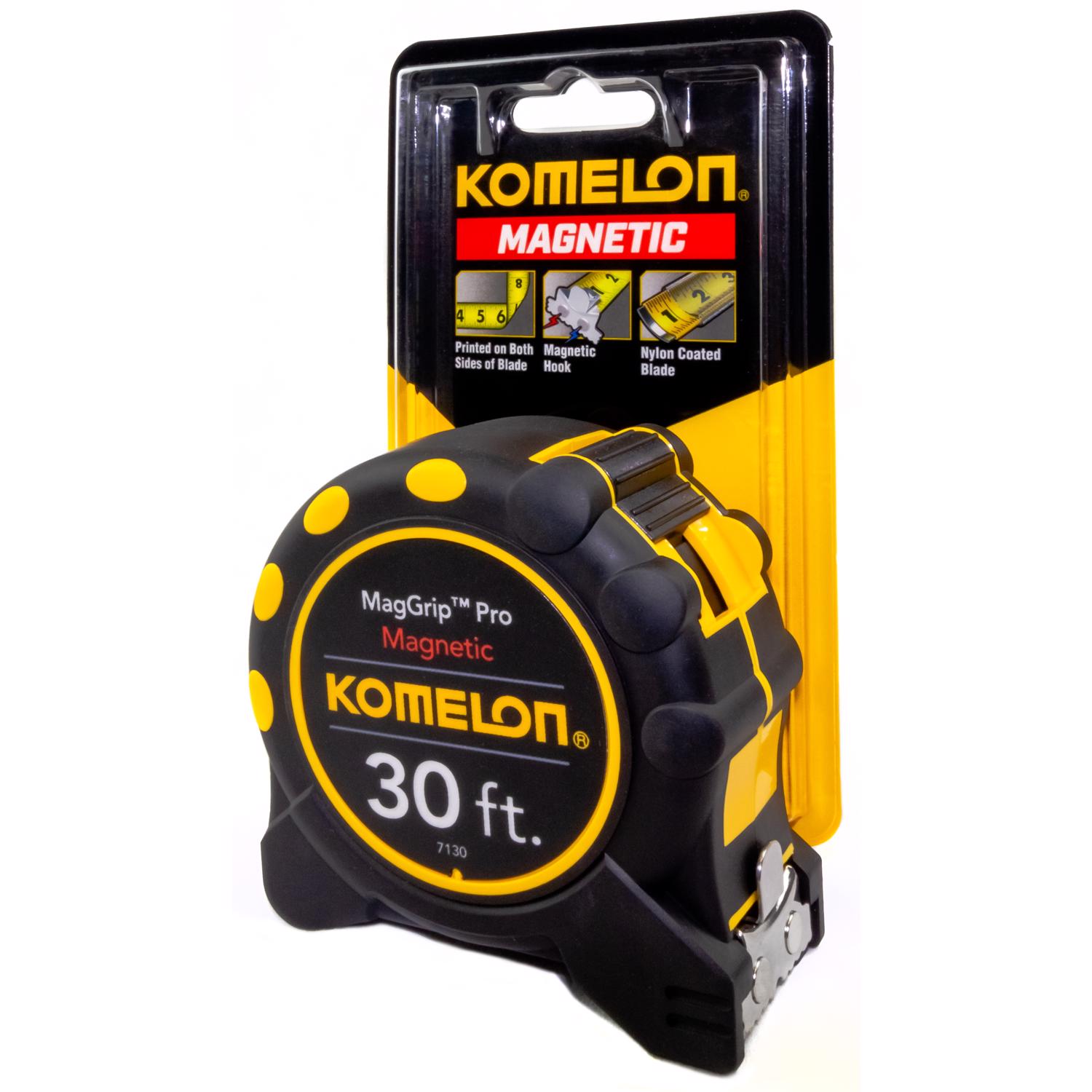 Komelon MagGrip Pro 30 ft. L X 1 in. W Tape Measure 1 pk