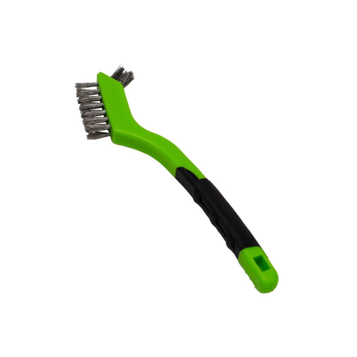 Forney 7-1/4 in. L X 1 in. W Scratch Brush Plastic/Stainless Steel 1 pc