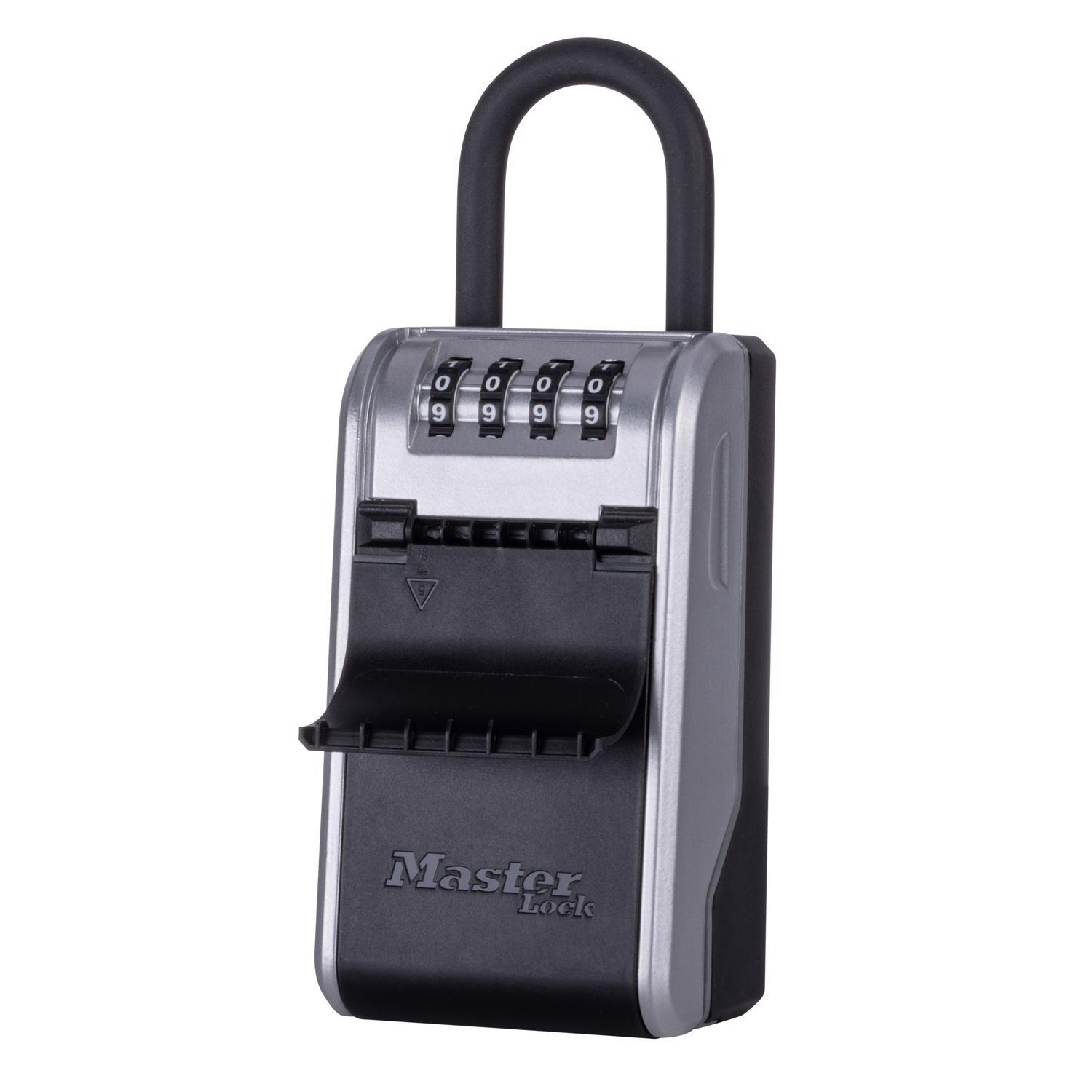 Master Lock 5.4 in. H X 3 in. W X 5 in. L Metal 4-Digit Combination Lock Box