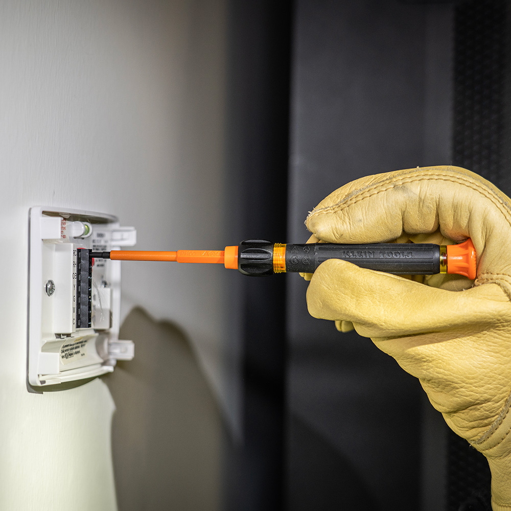 Klein 8-in-1 Insulated Precision Screwdriver Set with Case