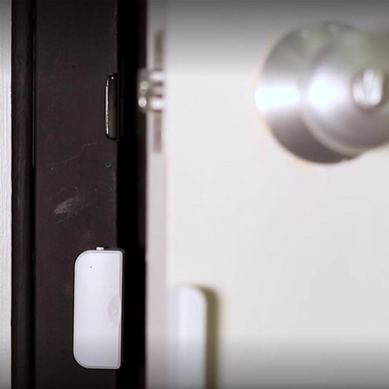 Feit Smart Home Battery Powered Indoor White Smart-Enabled Door and Window Sensor