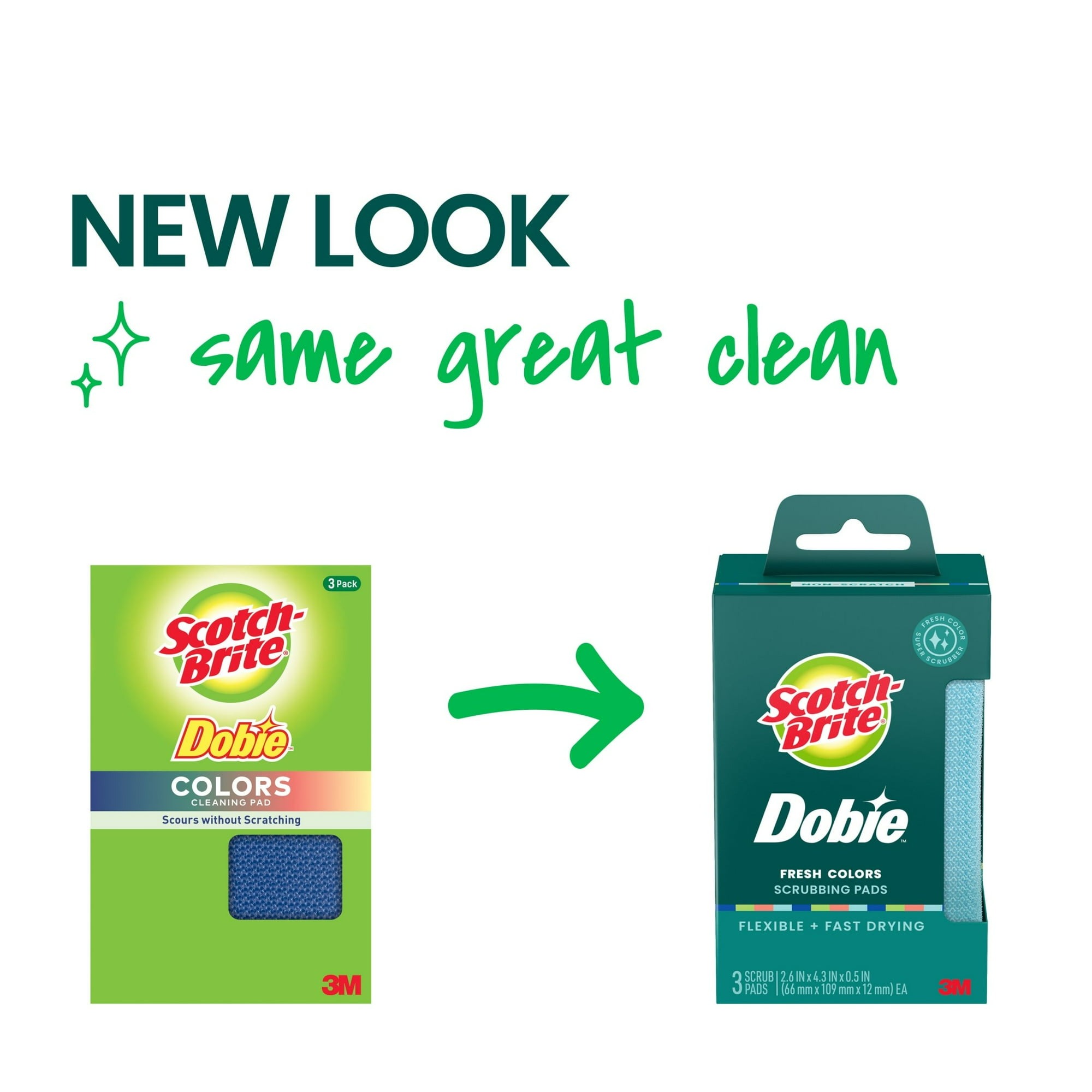 Scotch-Brite Scrubbing Pads Medium Duty For All Purpose