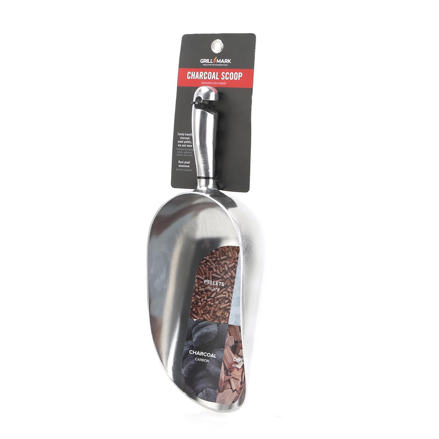 Grill Mark Aluminum Silver Charcoal/Pellet Scoop 1 pk