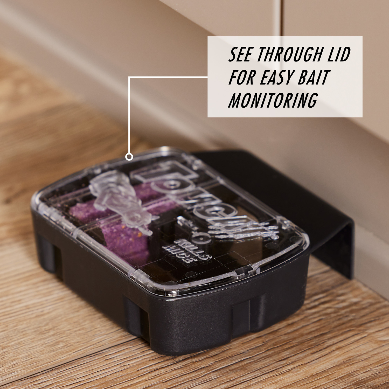 Tomcat Advanced Formula Bait Station and Bait Blocks For Mice 6 oz 6 pk