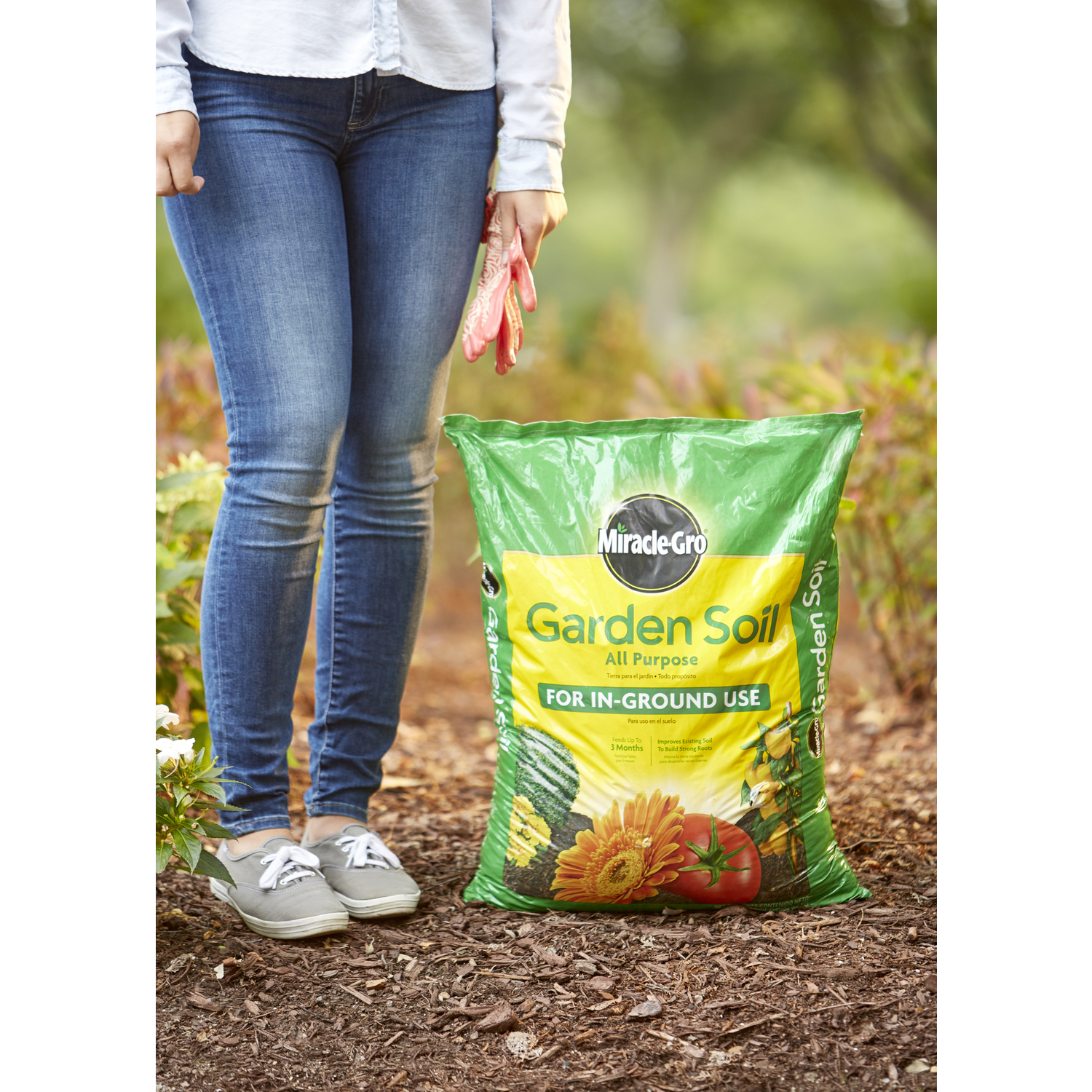 MiracleGro Garden All Purpose InGround Soil 1 cu ft Stine Home