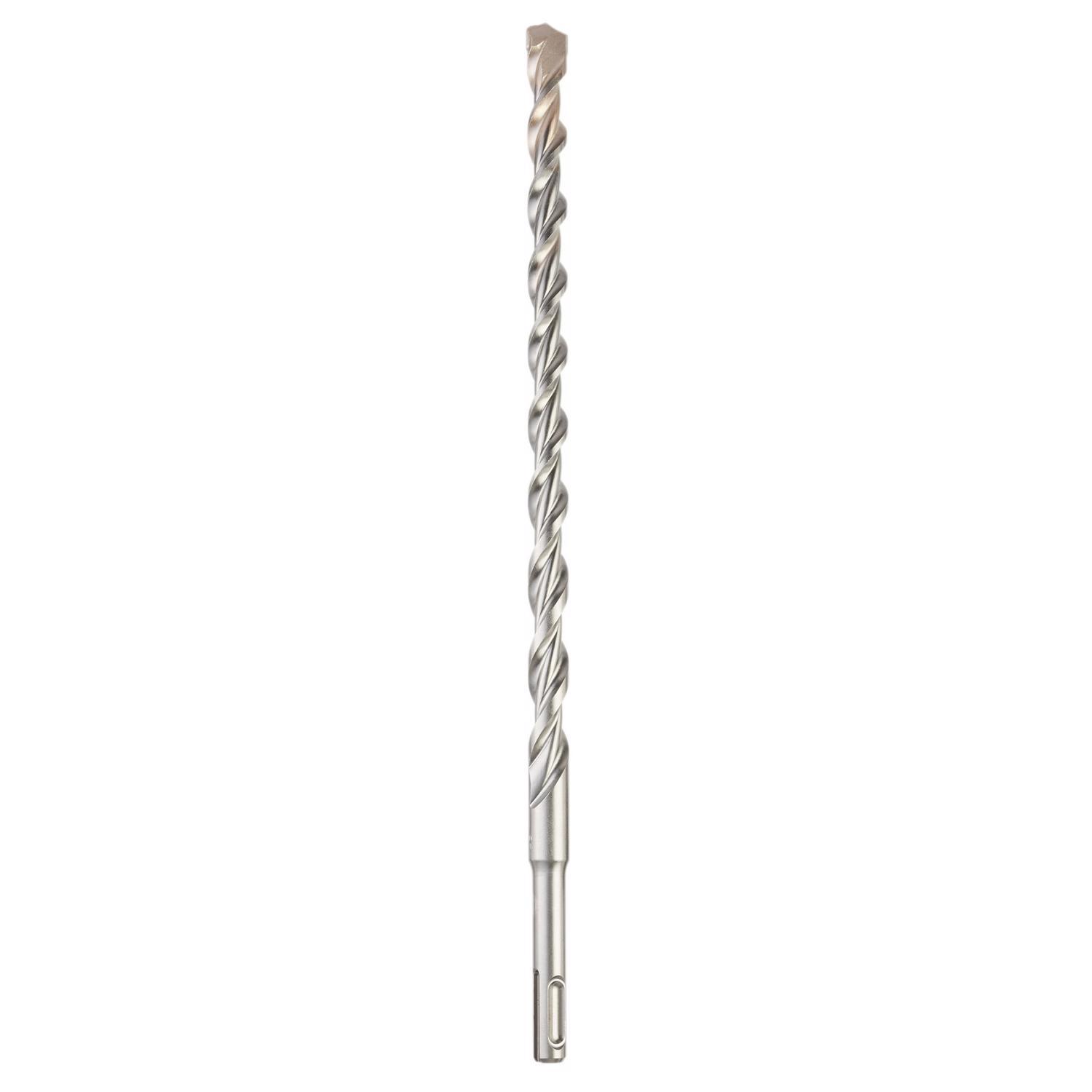 Milwaukee M/2 1/2 in. X 12 in. L Carbide Tipped Hammer Drill Bit SDS-Plus Shank 1 pc